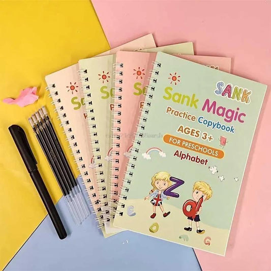 Snack Magic Tracing Workbook 4Pcs Set